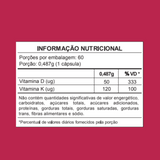 Vitamina D3 2000UI e Vitamina K2 MK7 Importada Origem Animal Livre de Aditivos e Zero Calorias em cápsulas